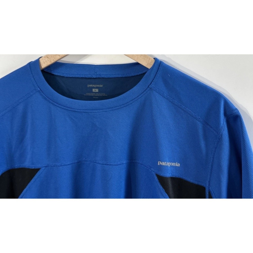 Mens Patagonia Runshade Shirt Sz Large UPF 30+ Lightweight 23545